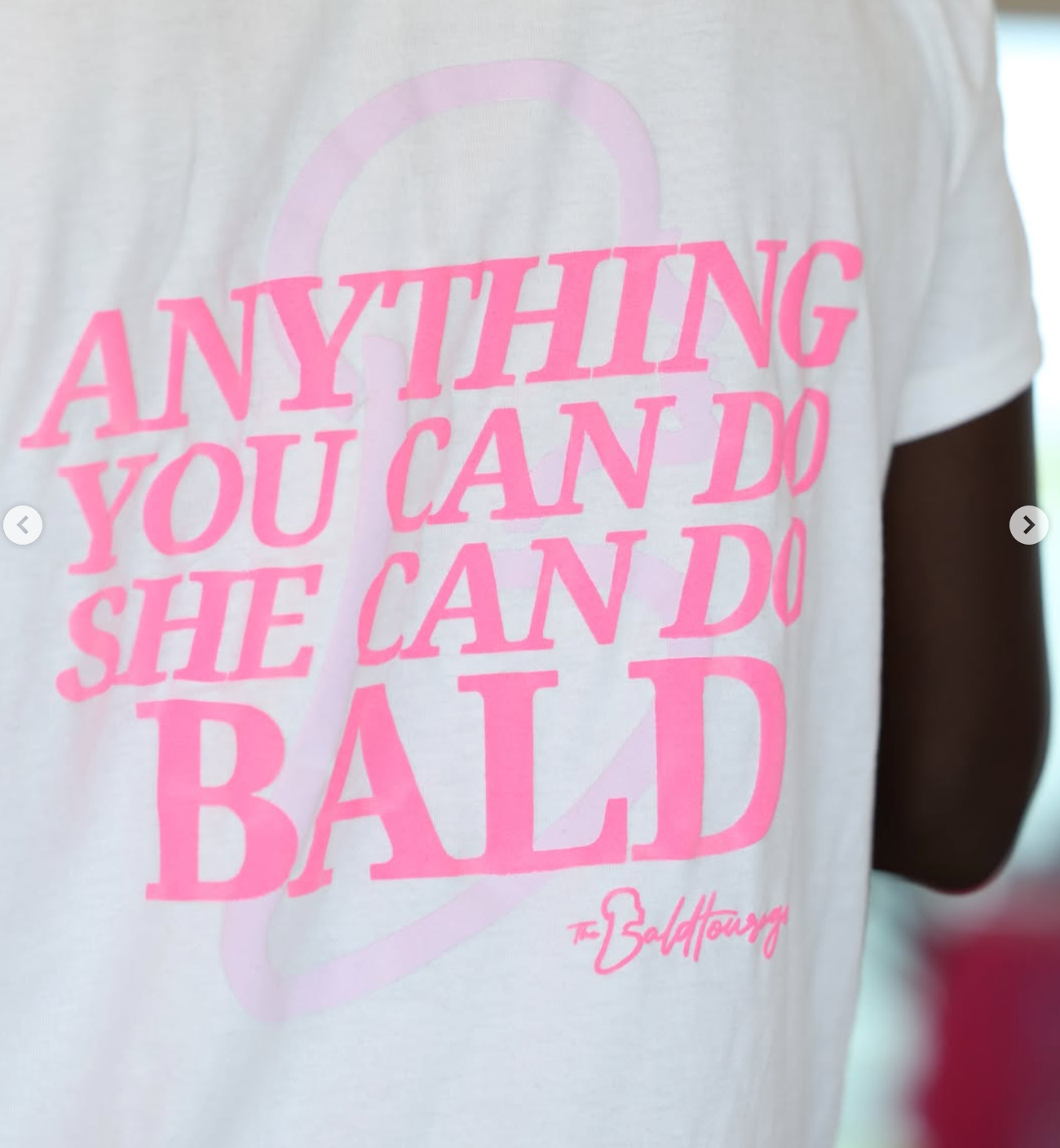 Anything You Can Do, She Can Do Bald T-Shirt