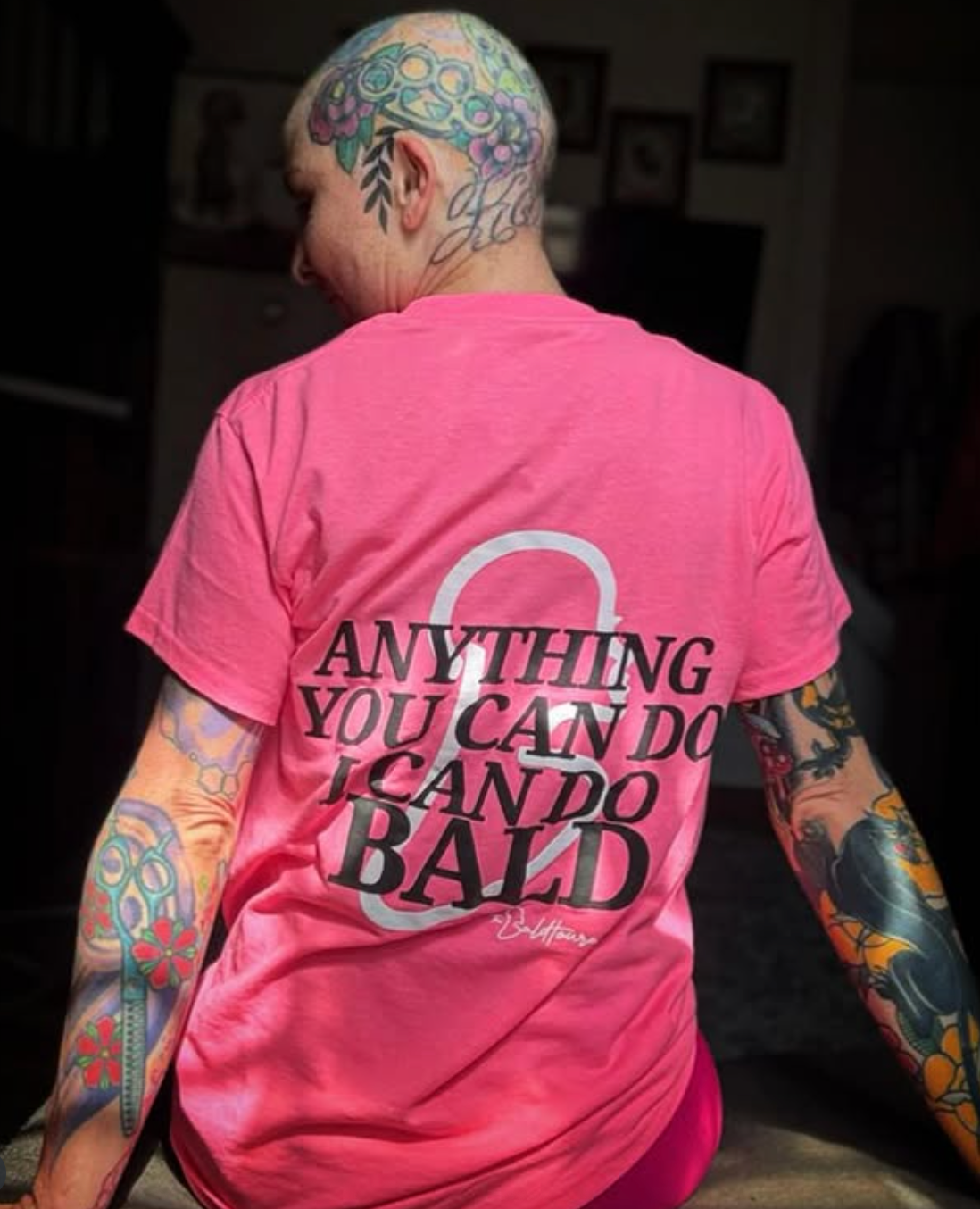 Anything You Can Do, I Can Do Bald T-Shirt
