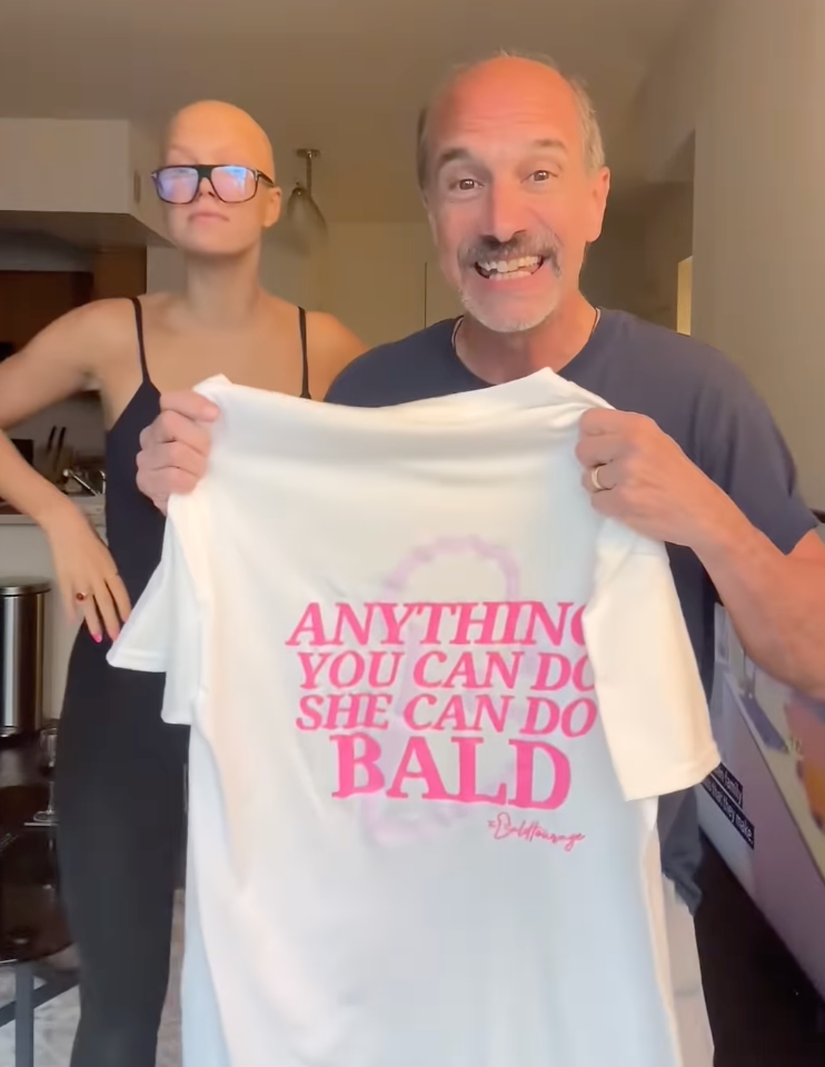 Anything You Can Do, She Can Do Bald T-Shirt